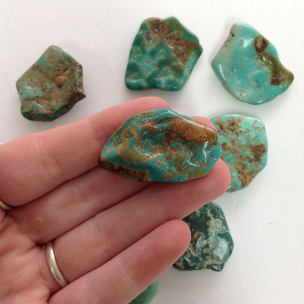 Turquoise (Natural) Small Slab - 2cm Turquoise (Natural) Small Slab - 2cm